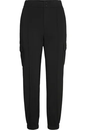 Mos Mosh Mmantina Izzy Pant Bottoms Trousers Cargo Pants Black