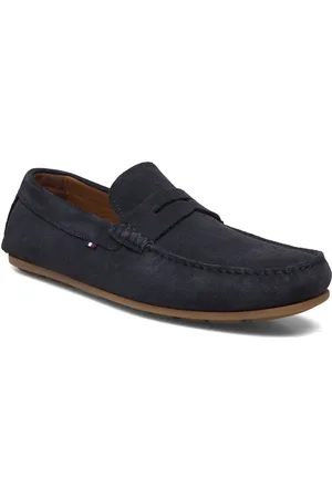 Tommy Hilfiger Casual Hilfiger Suede Driver Loaferit Matalat Kengät Navy