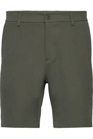 Les Deux Como Reg Shorts - Seasonal Bottoms Shorts Chinos Shorts Green