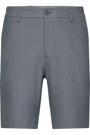 Les Deux Como Reg Shorts - Seasonal Bottoms Shorts Chinos Shorts Grey