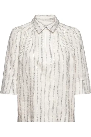 Munthe Monaco Tops Blouses Short-sleeved Black