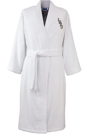 Kenzo Kvtiger Bath Robe Home Textiles Bathroom Textiles Robes White