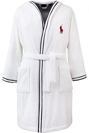 Ralph Lauren Rylan Bath Robe Home Textiles Bathroom Textiles Robes White