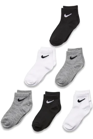 Nike 6Q-6Pk Quarter Sock Sport Socks & Tights Socks White
