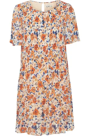 Ichi Ihnally Dr10 Lyhyt Mekko Orange