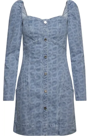 STINE GOYA Sgkitty, 1998 Denim Designers Short Dress Blue