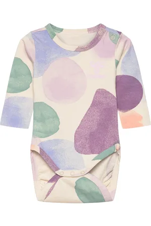 Hummel Hmlanny Body L/S Bodysuits Short-sleeved Multi/patterned