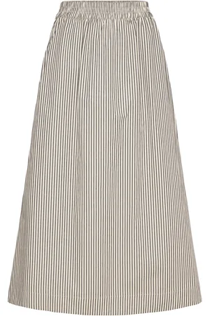 Coster Copenhagen Cc Heart Naomi Long Skirt Polvipituinen Hame Cream