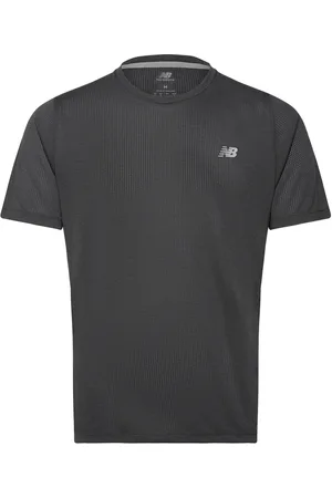 New Balance Athletics T-Shirt Sport T-shirts Short-sleeved Black