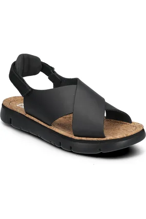 Camper Oruga Sandal Matalapohjaiset Sandaalit Black
