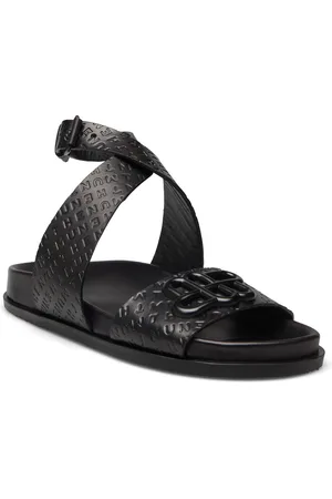 Munthe Market Designers Sandals Flat Black