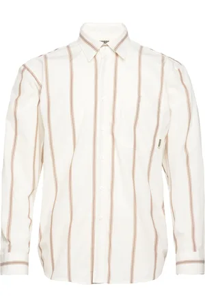 Woodbird Wbyuzo Stripe Shirt Designers Shirts Casual White