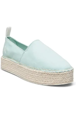 Calvin Klein Platform Espadrille Ml Btw Matalat Sandaalit Espadrillot Blue