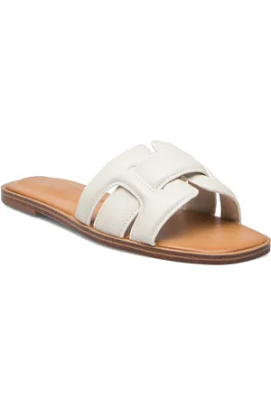 Aldo Elenaa Matalapohjaiset Sandaalit White