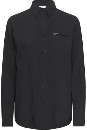 Columbia Boundless Trek Layering Ls Sport Shirts Long-sleeved Black