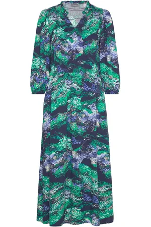 FRANSA Frlalu Dr 1 Polvipituinen Mekko Blue