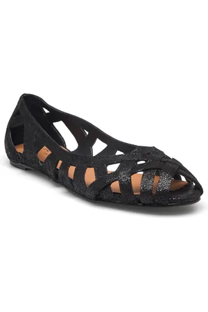 Jonak 264-Deray Croute Lam Ballerinat Black