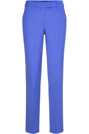 Brandtex Suiting Pants Bottoms Trousers Suitpants Blue