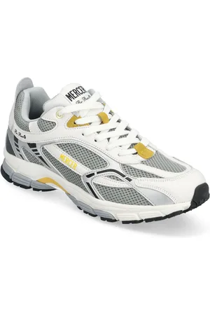 Mercer Amsterdam The Re-Run - Recycled Leather Matalavartiset Sneakerit Tennarit White