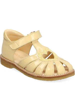 ANGULUS Sandals - Flat - Closed Toe Shoes Summer Shoes Sandals Yellow