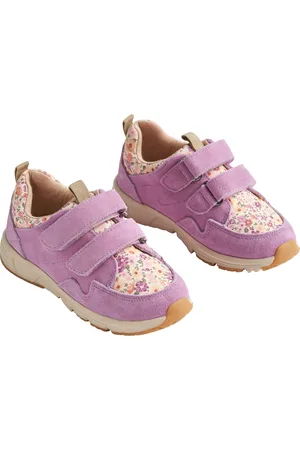 WHEAT Sneaker Double Velcro T Y Print Matalavartiset Sneakerit Tennarit Purple