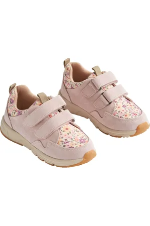 WHEAT Sneaker Double Velcro T Y Print Matalavartiset Sneakerit Tennarit Pink