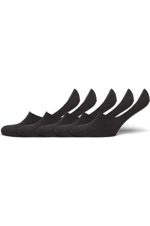 Decoy 5-Pack Footies Cotton Lingerie Socks Footies-ankle Socks Black