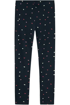 NAME IT Nkfvivian Aop Legging Noos Bottoms Leggings Navy