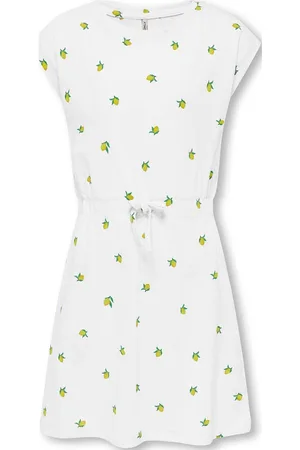 ONLY Kogmay S/S Dress Cs Jrs Dresses & Skirts Dresses Casual Dresses Short-sleeved Casual Dresses White
