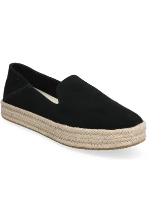 TOMS Carolina Matalat Sandaalit Espadrillot Black
