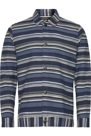 Matinique Magrout Heritage Tops Overshirts Blue