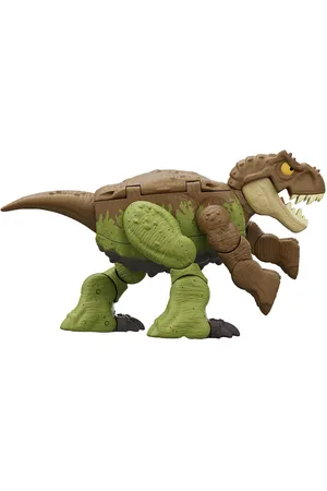 Jurassic World Fierce Changers Double Danger Tyrannosaurus Rex & Ankylosaurus Toys Playsets & Action Figures Animals Multi/patterned