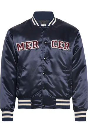 Mercer Amsterdam Mercer Varsity Jacket - Navy Bombertakki Navy