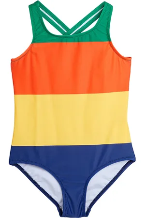 Mini Rodini Stripe Aop Swimsuit Uimapuku Uima-asut Multi/patterned