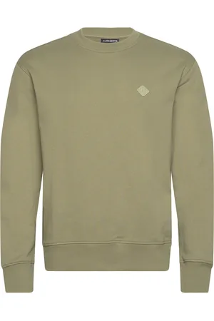 J Lindeberg Thorne Crew Neck Designers Sweat-shirts & Hoodies Sweat-shirts Green