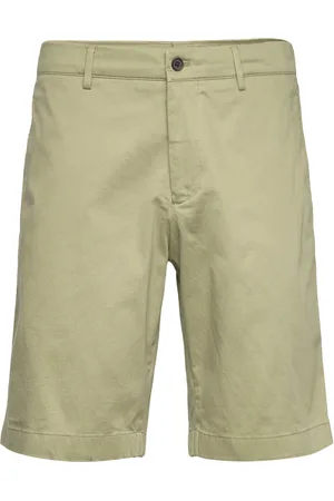 J Lindeberg Nathan Cloud Satin Shorts Designers Shorts Chinos Shorts Green