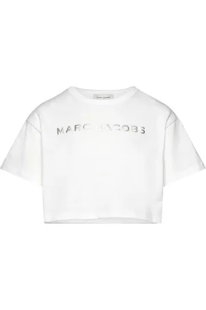 Marc Jacobs Short Sleeves Tee-Shirt Tops T-shirts Short-sleeved White