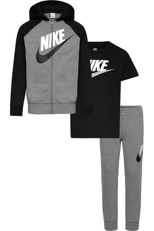 Nike Nkn N Nk 3Pc Boxed Set Sport Sweatsuits Grey