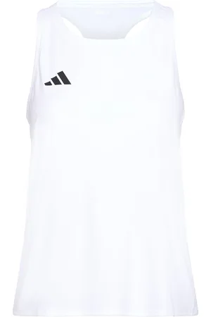 adidas Adizero E Tank Sport Sport Clothing Sports Tops & T-shirts Sport Tank Tops White