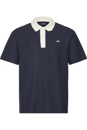 J Lindeberg Roland Polo Tee Designers Polos Short-sleeved Navy