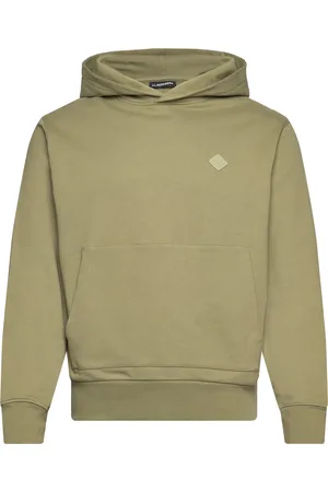 J Lindeberg Thorne Hood Designers Sweat-shirts & Hoodies Hoodies Khaki Green