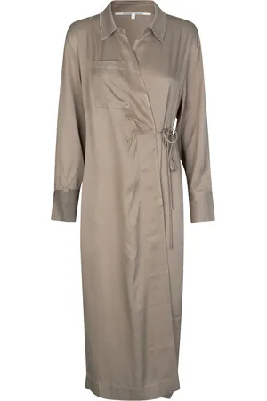 Second Female Erina Dress Polvipituinen Mekko Beige