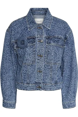 Y.A.S Rosalyn Ls Denim Jacket S. Farkkutakki Denimtakki Blue