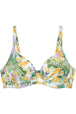 Dorina Monte Solaro Bikini Top Swimwear Bikinis Bikini Tops Wired Bikinitops Yellow