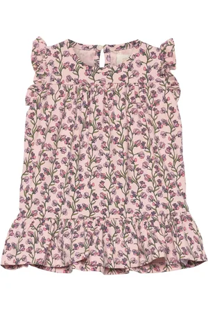 Creamie Dress Ss Jersey Dresses & Skirts Dresses Casual Dresses Sleeveless Casual Dresses Pink