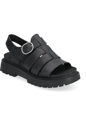 Timberland Clairemont Way Fisherman Sandal Black Full Grain Matalapohjaiset Sandaalit Black