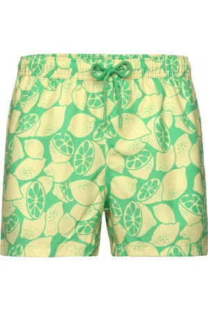 Björn Borg Borg Print Swim Shorts Uimashortsit Green
