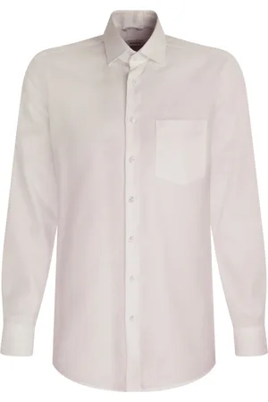 Seidensticker Cityhemden 1/1 Arm Tops Shirts Business White