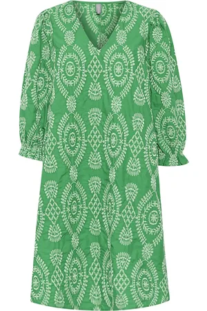 Culture Cutia Dress Lyhyt Mekko Green
