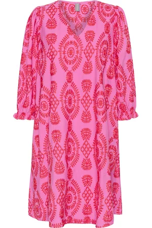 Culture Cutia Dress Lyhyt Mekko Pink